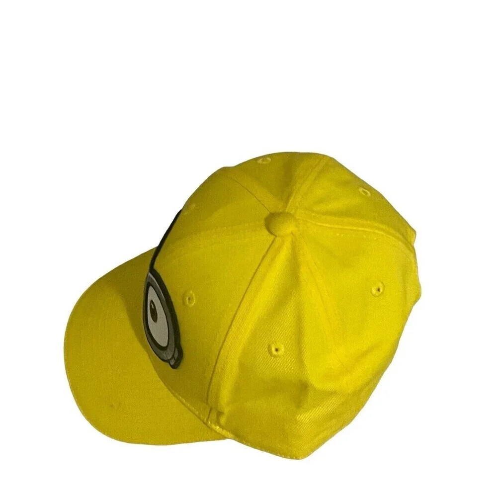 Minions Goggles Adjustable Youth Baseball Cap Yellow
